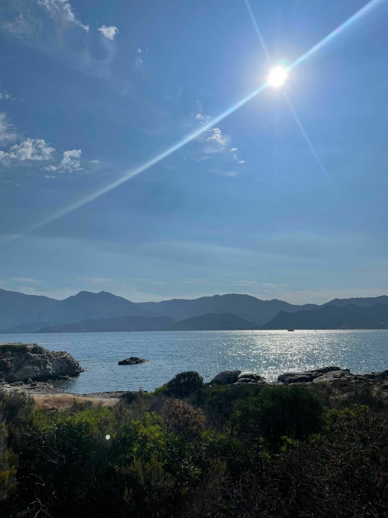 Strand Fiume Santu via het kustpad - Saint-Florent