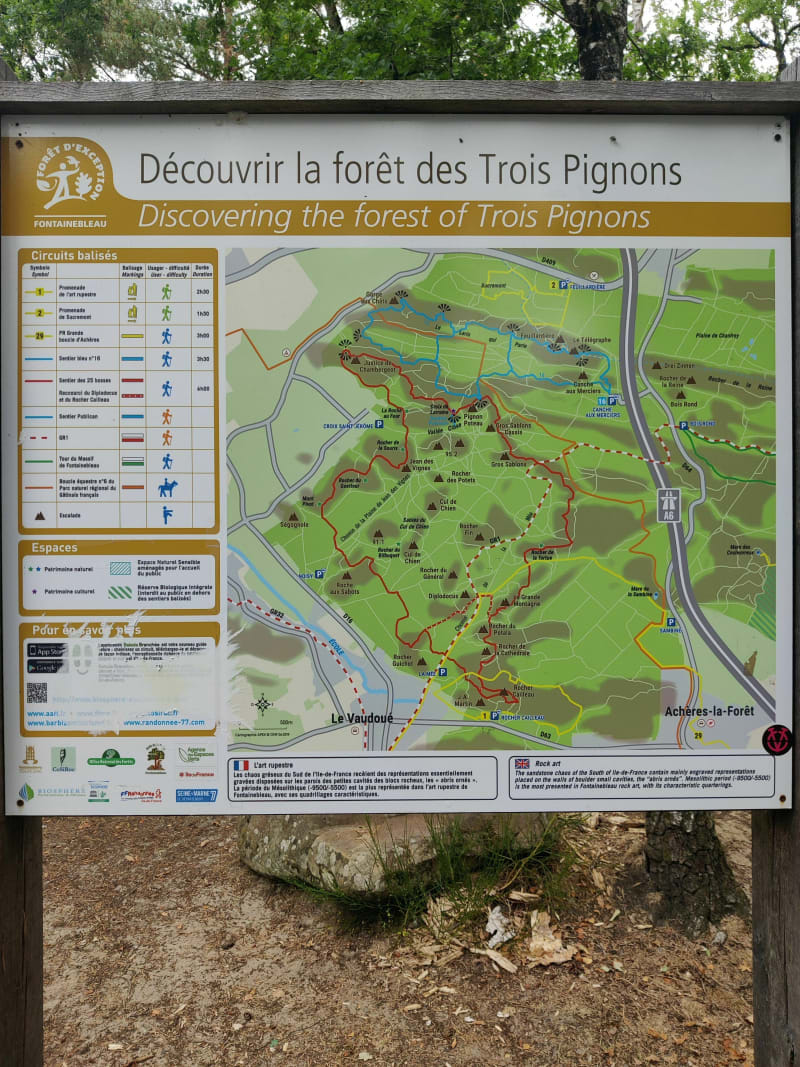 Parking du rocher cailloux - Le Vaudoué
