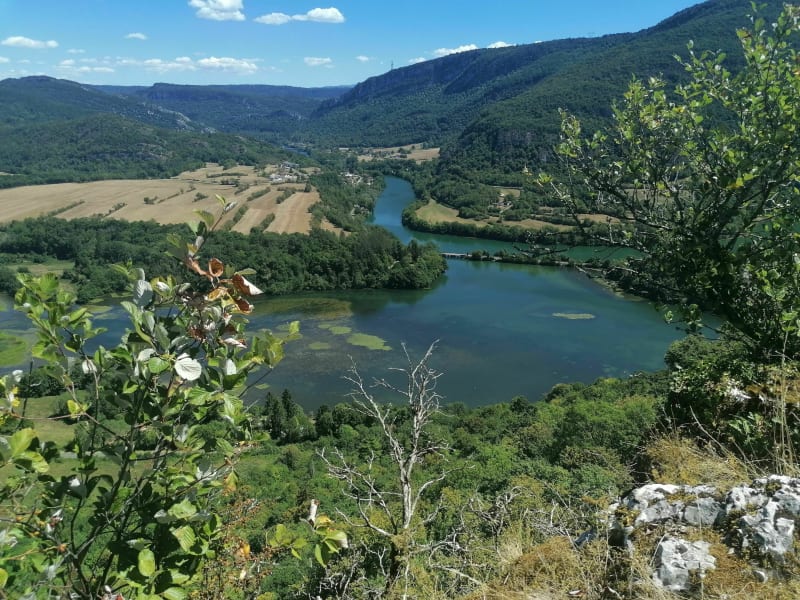 Sur les hauteurs de la rivière d'ain - Corveissiat