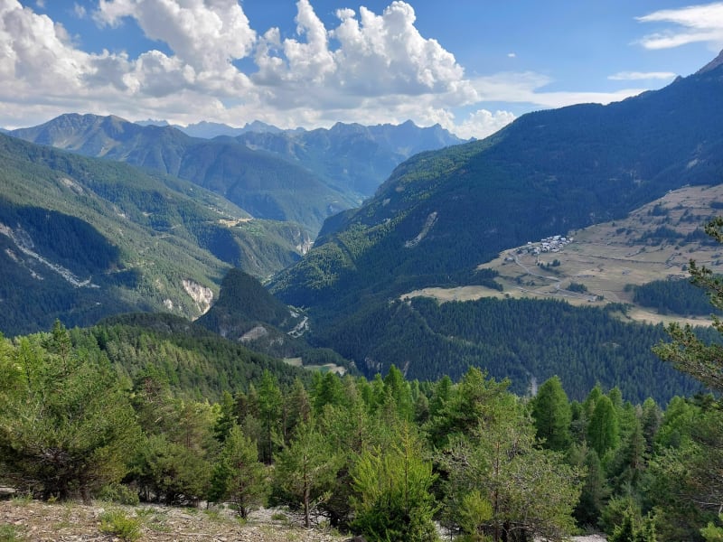 Lac de la roue- parc naturel du queyras - Château-Ville-Vieille