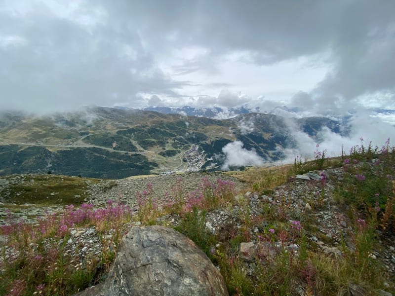 Saulire / meribel / montée - Les Allues