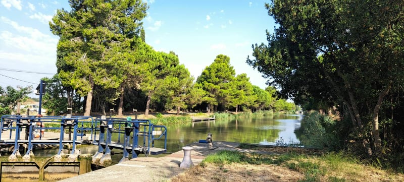 Balade sur le canal du midi de Sallèles d'Aude à Ginestas - Sallèles-d'Aude