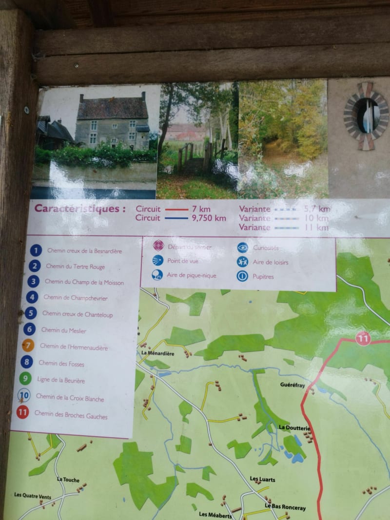 Coudrecieux et son parcours de 7 km - Coudrecieux