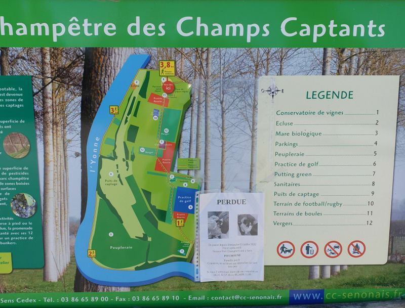 Les champs captants sénonais - Sens