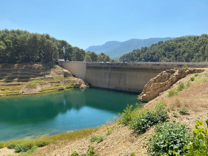 Belle Boucle Revest Les Eaux barrage - Le Revest-les-Eaux
