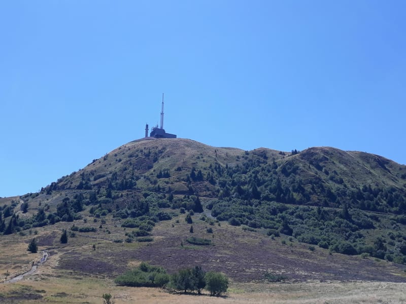 Ascension du Puy de Dôme par le chemin des chèvres - Orcines