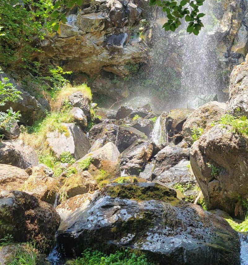 Devez-waterval en wolvenkuil - Laguiole