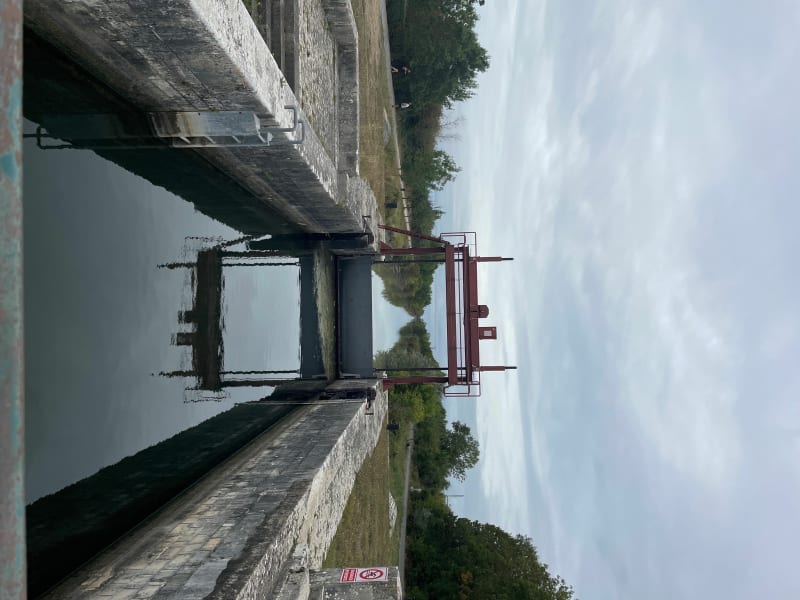 Canal de Marans à La Rochelle par les siphons de Puy Neuf - Marans