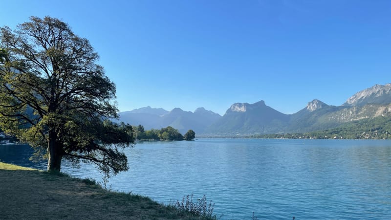 Tour du lac a l’envers - Annecy