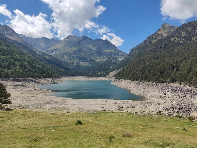 Lac d'Aubert et son voisin le lac d'Aumar - Saint-Lary-Soulan