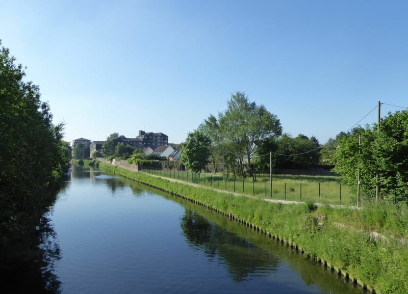 Tussen het Roubaixkanaal en de Deûle - La Madeleine