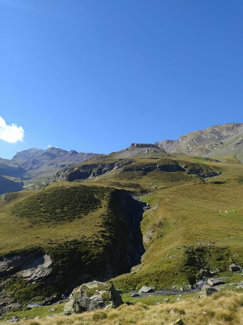 Hourquette de Héas, retour par le lac de Badet. - Aragnouet