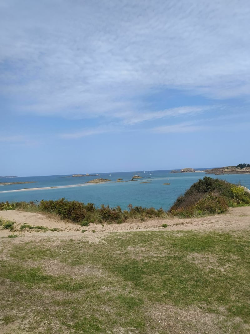 Pointe du Chevet depuis le Château du Guildo - Créhen