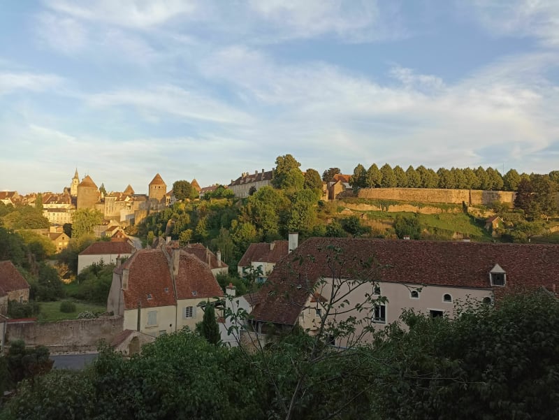 Semur par les chaumes - Semur-en-Auxois