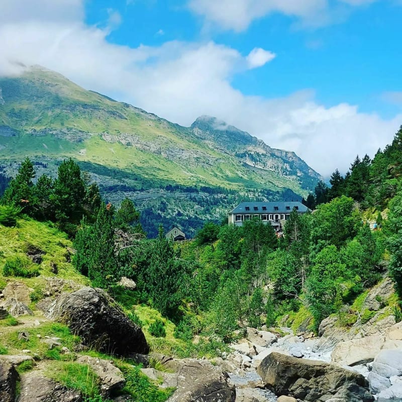 Cascade de Gavarnie avec retour par le cirque du Pailha - Gavarnie