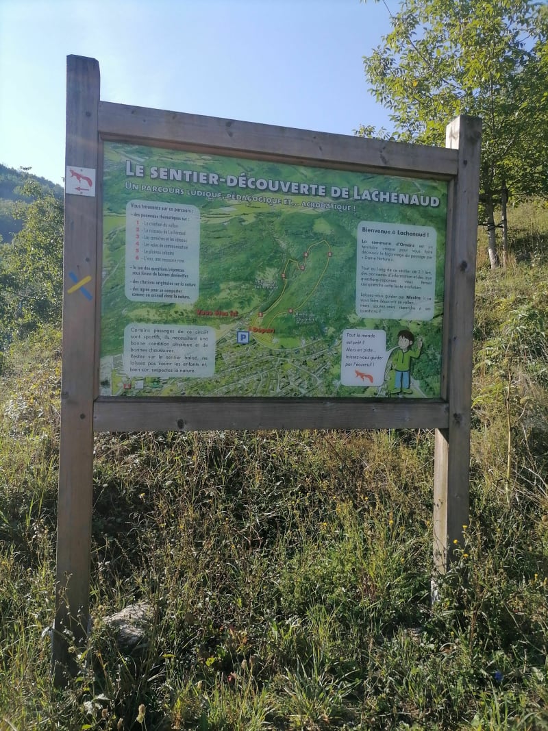 Le sentier découverte de Lachenaud - Ornans