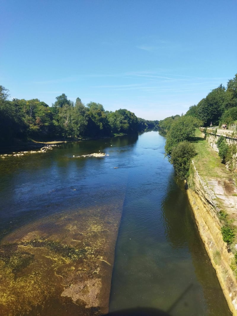 Le long de la Dordogne de Mouleydier à Tuilières - Mouleydier