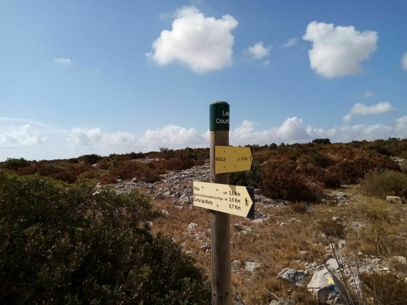 Salses et son parc éolien - Salses-le-Château