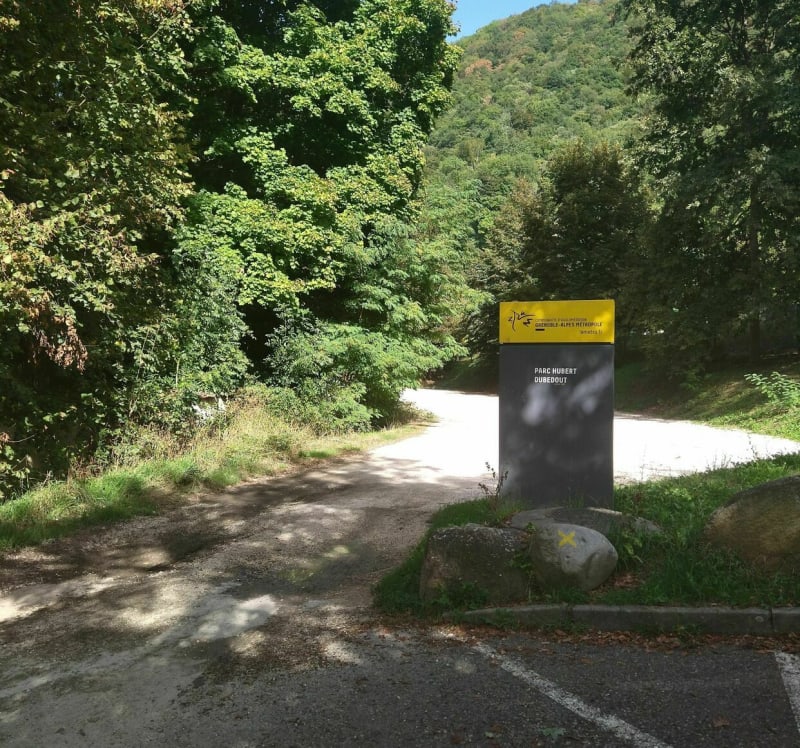 Romage depuis le parc Hubert Dubedout - Poisat
