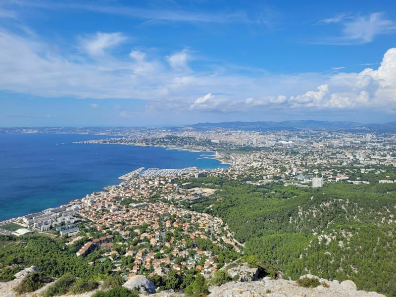 Sommet de Beouveyre par callelongue - Marseille