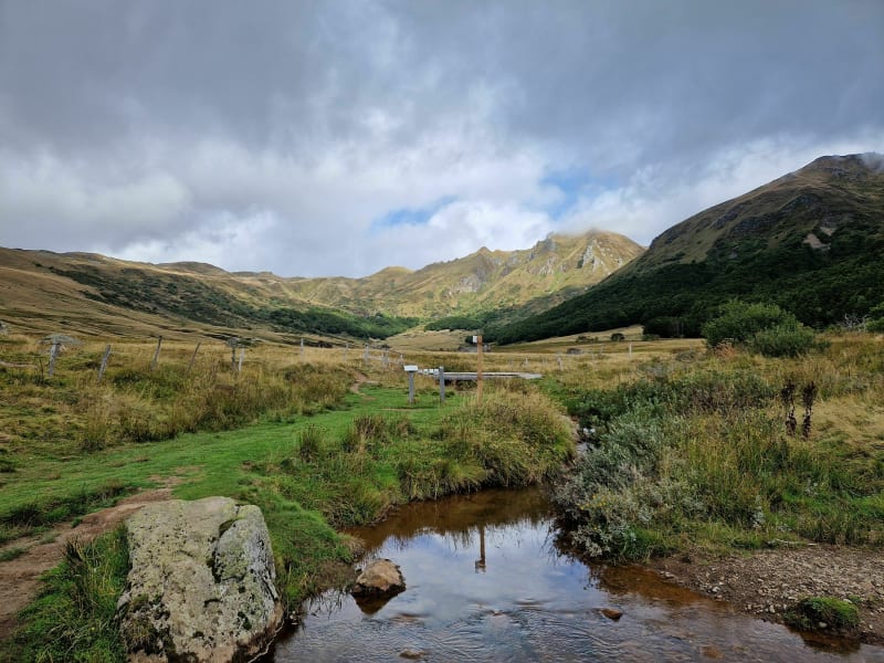 Montée au Puy de Sancy côté Chastreix - Chastreix