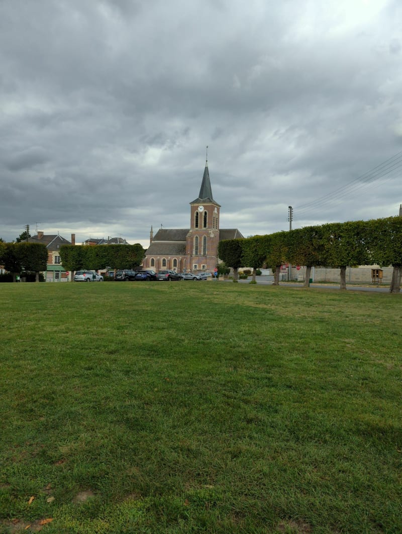 Boucle départ église Andeville - Andeville