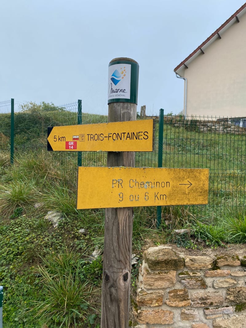 Petite randonnée autour de Cheminon - Cheminon