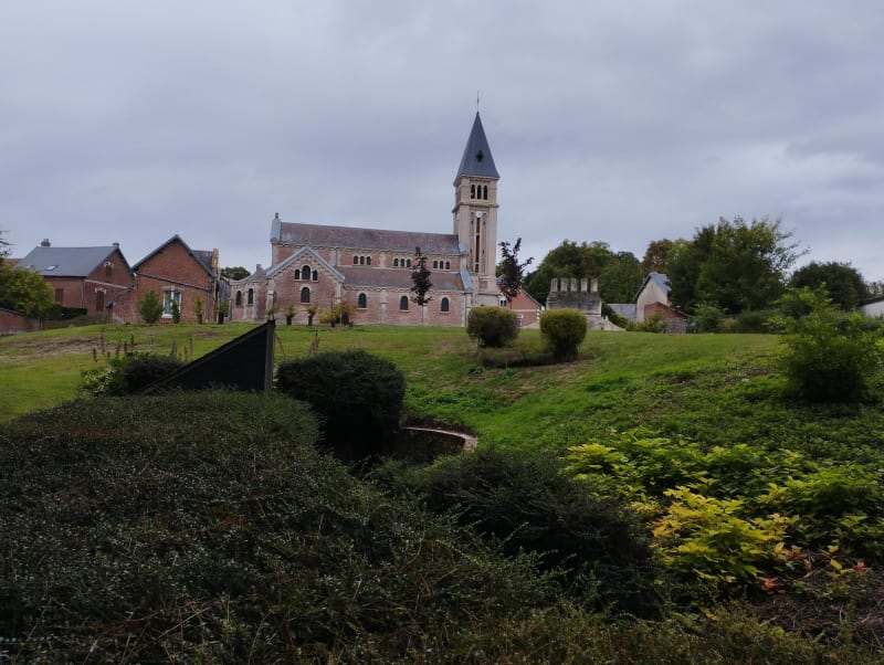 Balade Vermand - Caulaincourt -Tertry - Vermand
