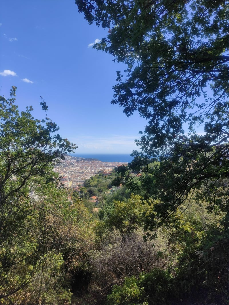 Vue panoramique de Nice Randonnée semi Urbaine - Nice