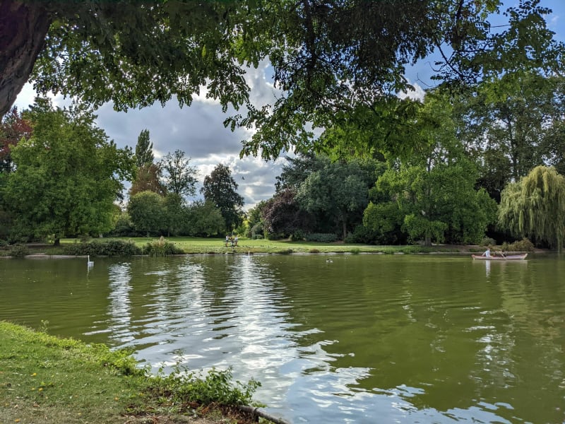 Le lac Daumesnil - Paris