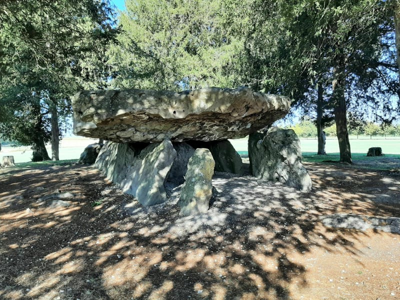 Dolmen de la grotte aux fées- St Antoine du Rocher - Saint-Antoine-du-Rocher