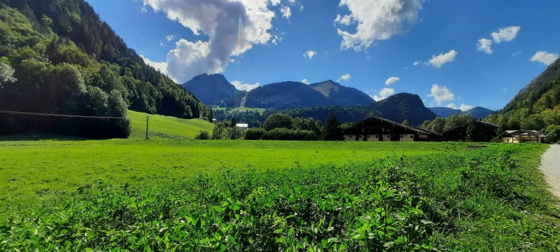 Bord de Dranse, d'Abondance au lieu dit les Ogay - Abondance