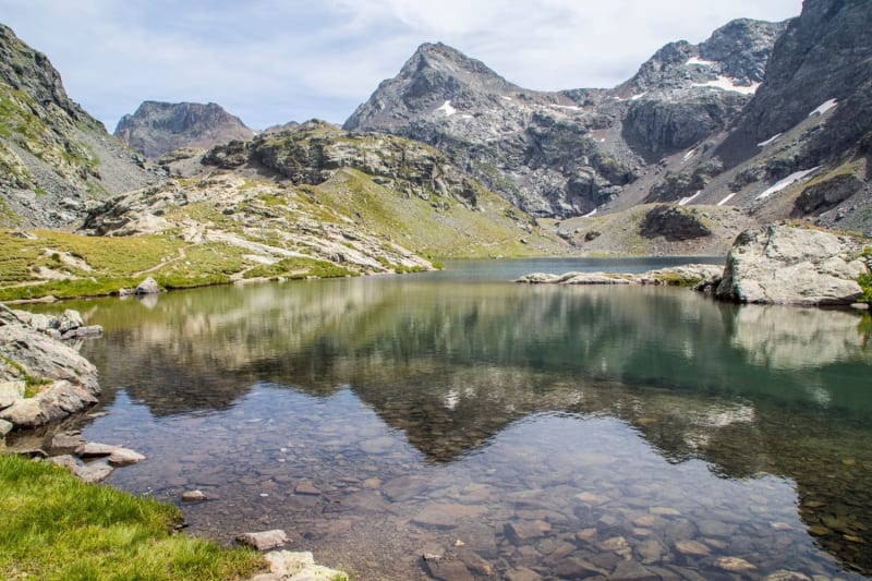Montée au lac du Crozet depuis Pré Raymond - Revel