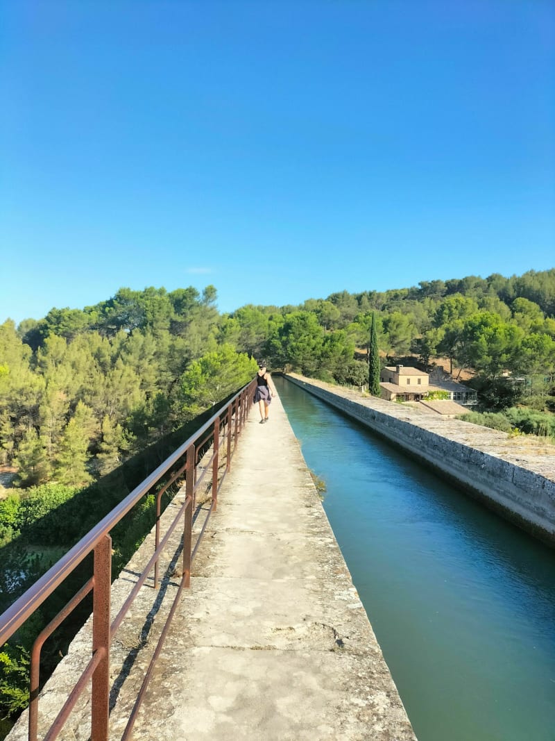 Canal de Carpentras à Saumane - Saumane-de-Vaucluse