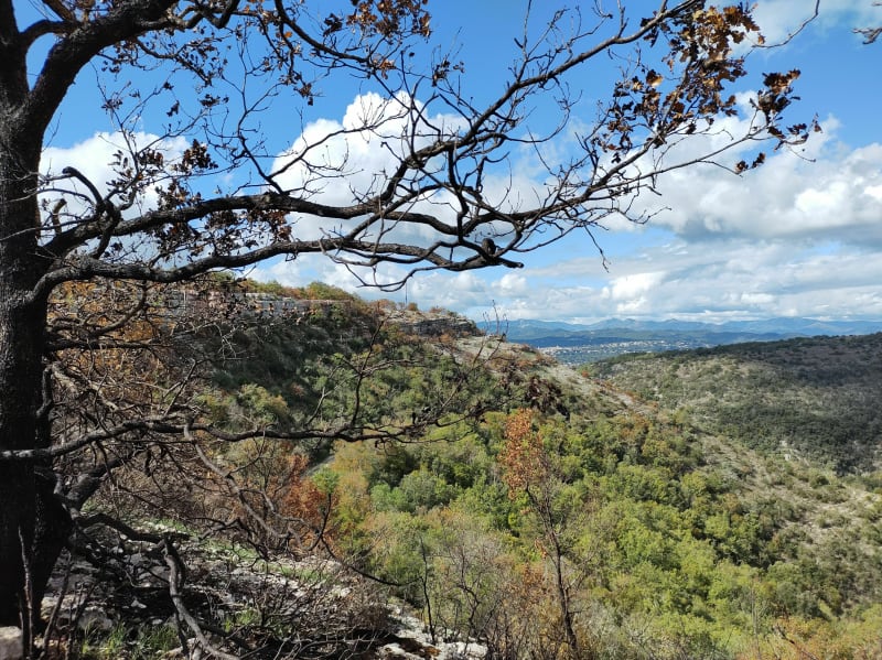 Petite balade sur les hauteur de Lussas - Lussas