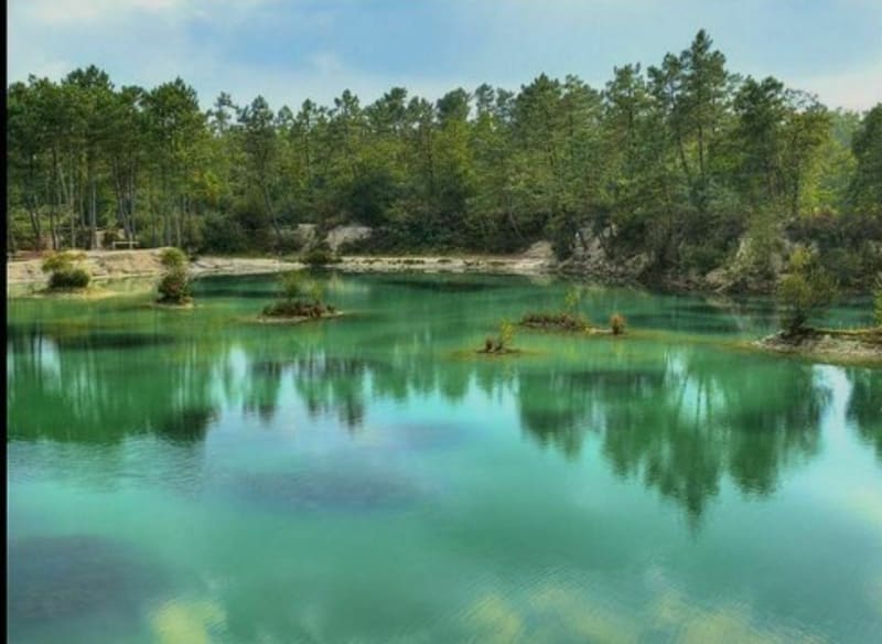 VTT Boucle lac bleu ,vert et bois. - Léognan
