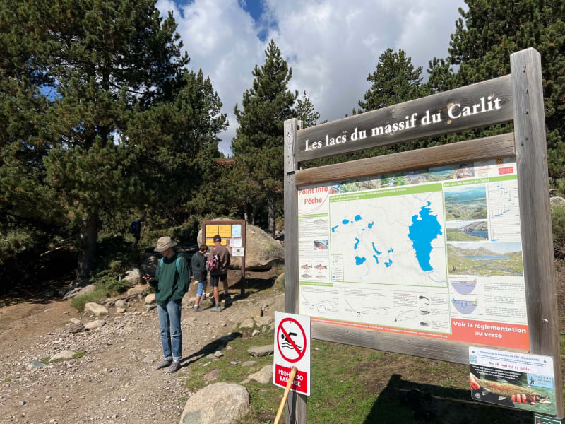 Wandelingen naar de meren van "Estany" vanuit Lac des Bouillouses - Angoustrine-Villeneuve-des-Escaldes