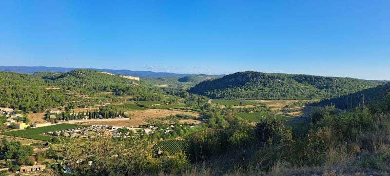 Vers le plateau de Montouliers - Sallèles-d'Aude