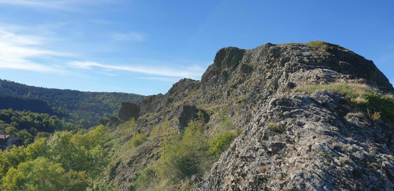 Rocher d'Ajoux - Pourchères