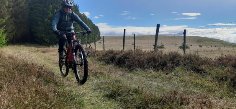 VTT facile en Pinatelle - Dienne