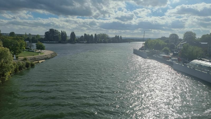 Chemin de halage - de la confluence à Neuville - Conflans-Sainte-Honorine