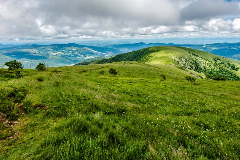 Belle montée à vélo au Hohneck - La Bresse