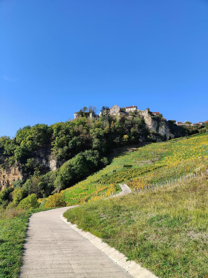 De Menétru-le-vignoble à Château-Chalon - Menétru-le-Vignoble
