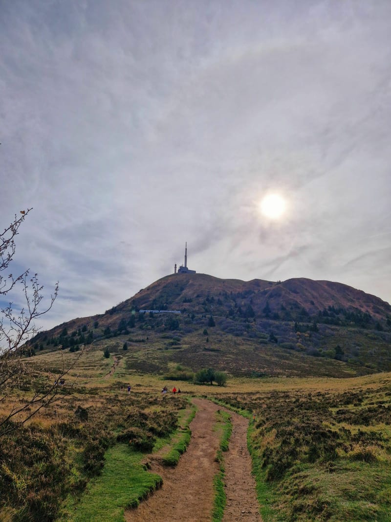 Descente du Puy de Dôme jusqu'à la gare - Orcines
