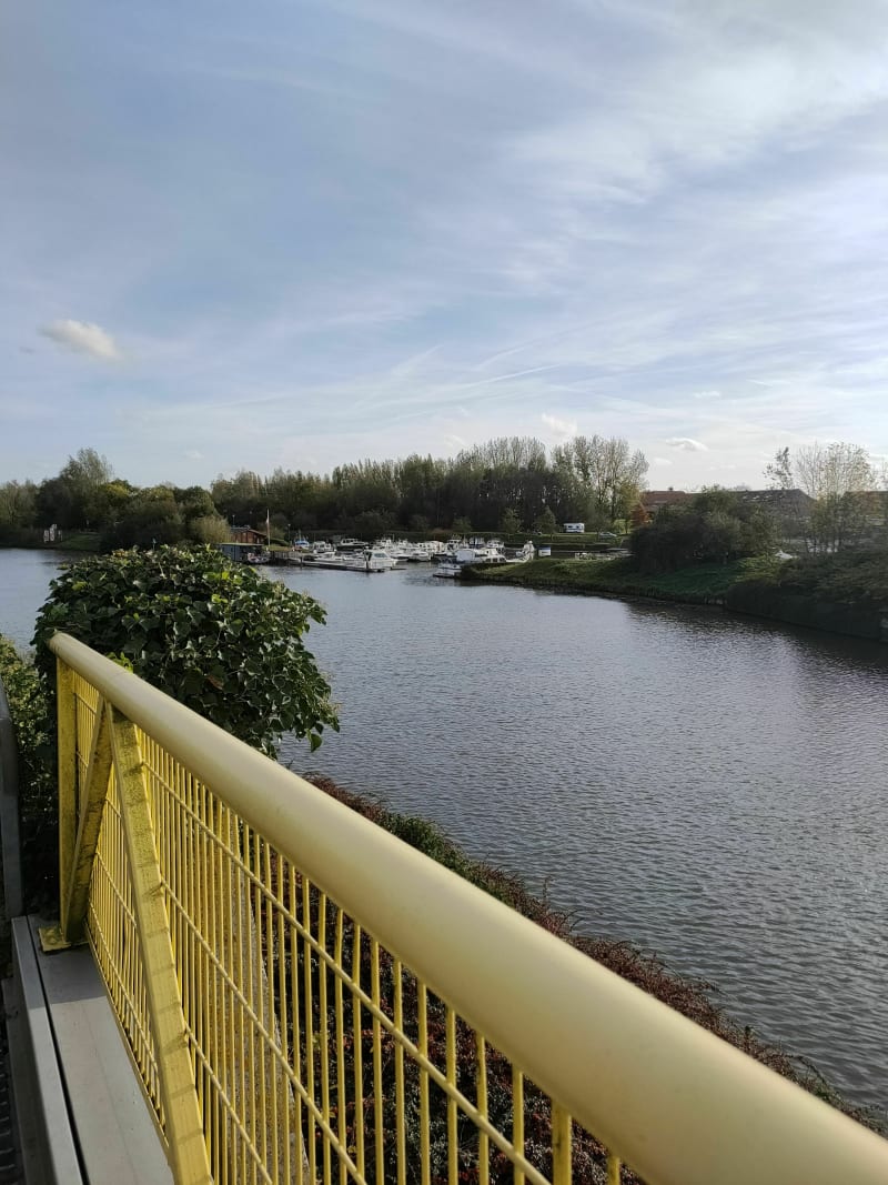 Balade au bord de La Deule. - Quesnoy-sur-Deûle