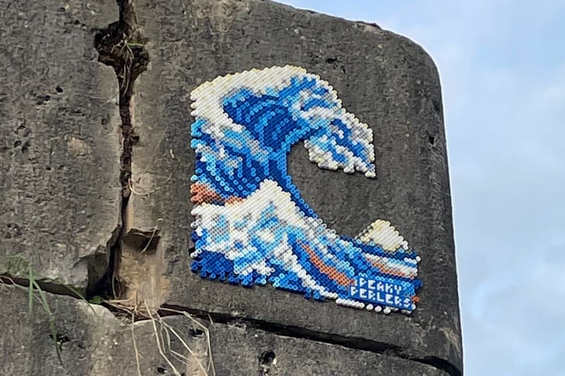 Découverte du street art des Peaky Perlers à Amboise - Amboise