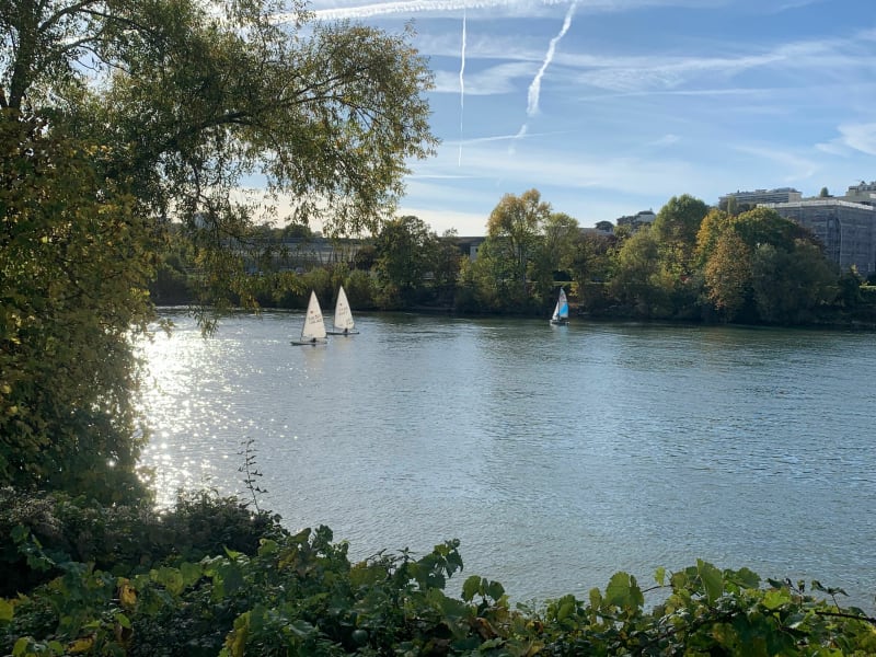 Le Pecq à Chatou, le long de la Seine - Le Pecq