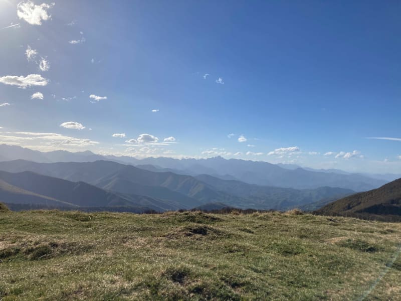 Razels Peak vanaf de Col de Port - Saurat