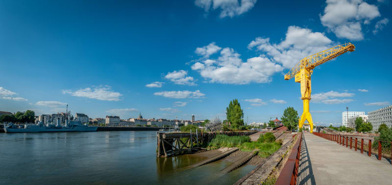 Landelijke fietstocht rond het eiland Nantes - Nantes