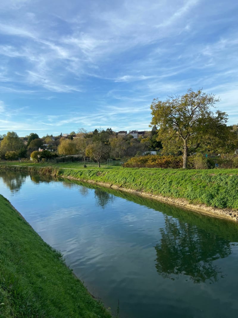 Le canal de Bourgogne autour de Saint Florentin à Vélo - Neuvy-Sautour